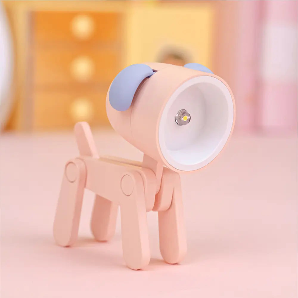 Cute Small Dog Night Light Table Lamp Decoration
