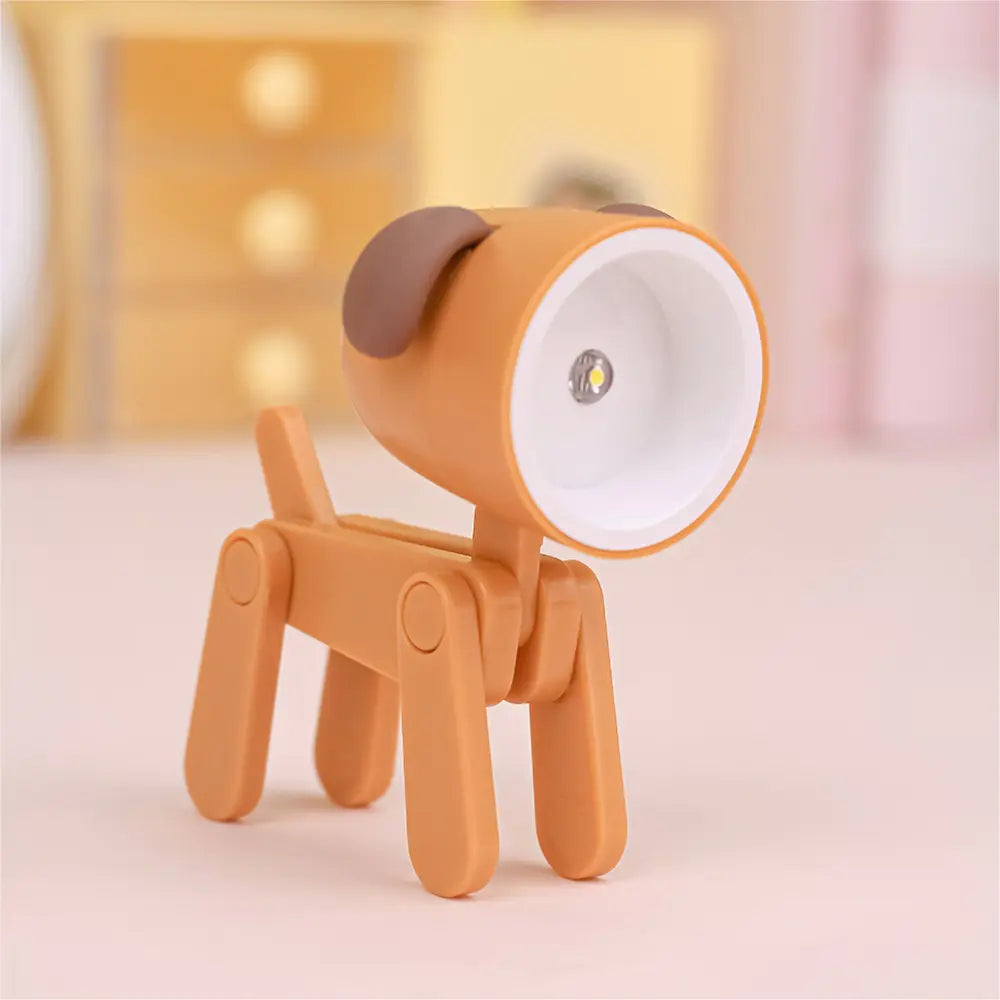Cute Small Dog Night Light Table Lamp Decoration
