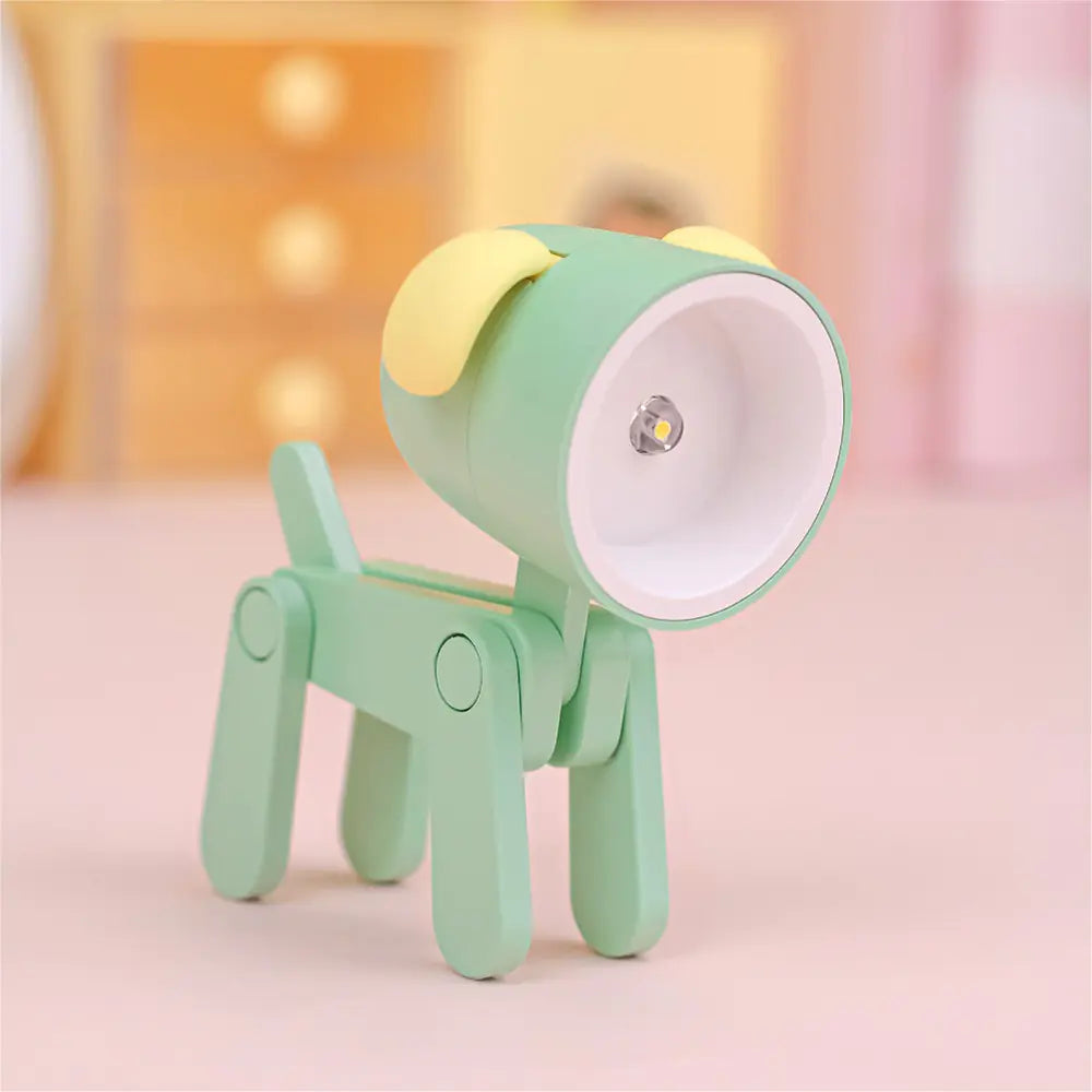 Cute Small Dog Night Light Table Lamp Decoration