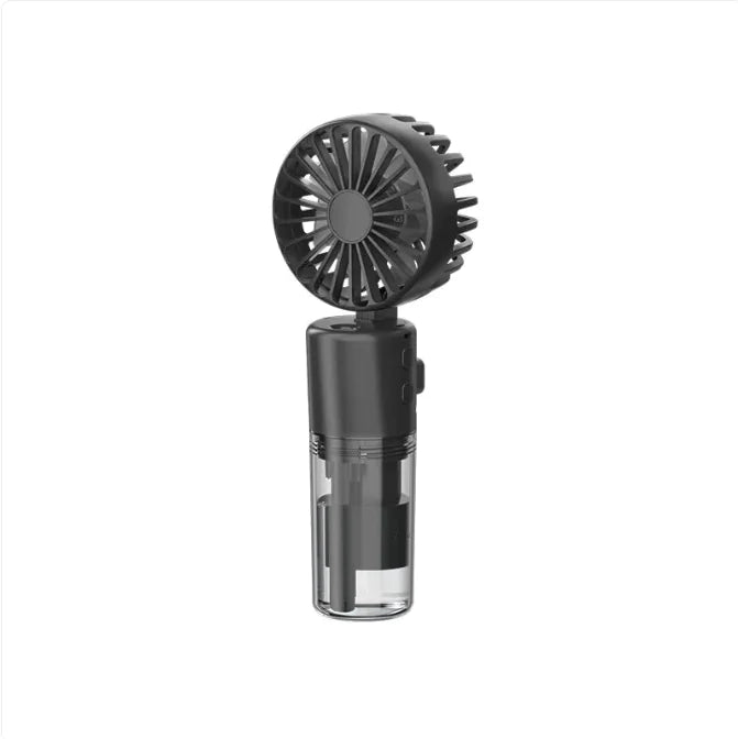 Portable Handheld Spray Fan 4-Speed Water Spray Mist Fan Summer Cooling Artifact USB Charging Summer Supplies Outdoor Mini Fan