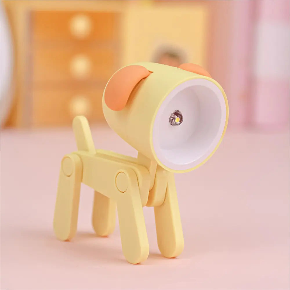 Cute Small Dog Night Light Table Lamp Decoration