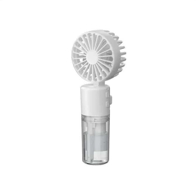 Portable Handheld Spray Fan 4-Speed Water Spray Mist Fan Summer Cooling Artifact USB Charging Summer Supplies Outdoor Mini Fan