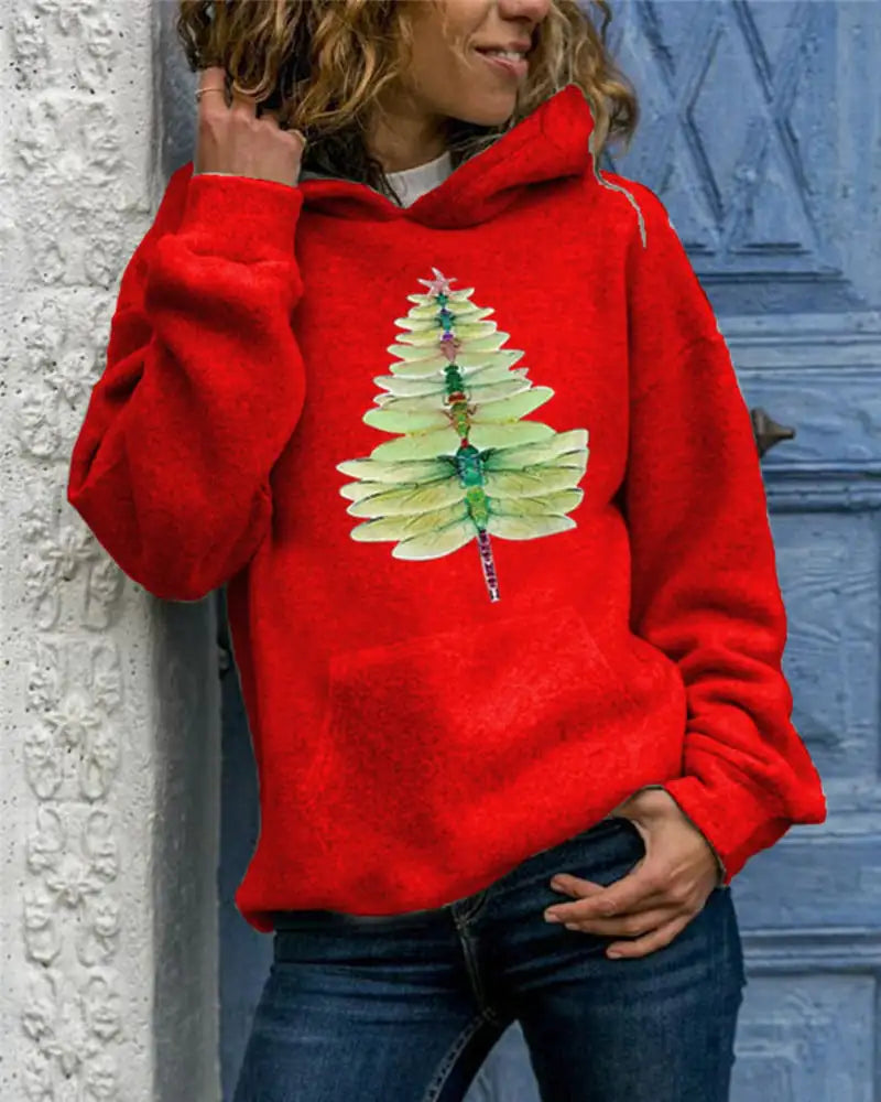 Animal Print Women's Long Sleeve Turtleneck Hoodie