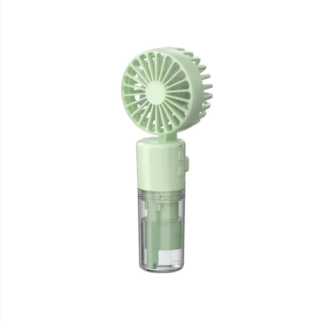 Portable Handheld Spray Fan 4-Speed Water Spray Mist Fan Summer Cooling Artifact USB Charging Summer Supplies Outdoor Mini Fan
