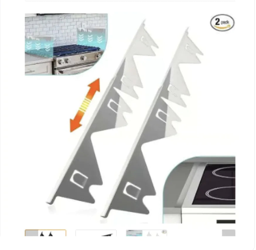 Stainless Steel Retractable Stove Gap Cover