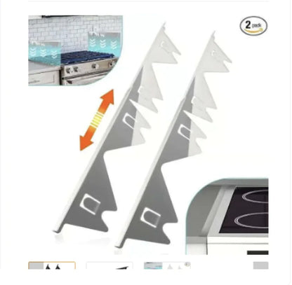 Stainless Steel Retractable Stove Gap Cover